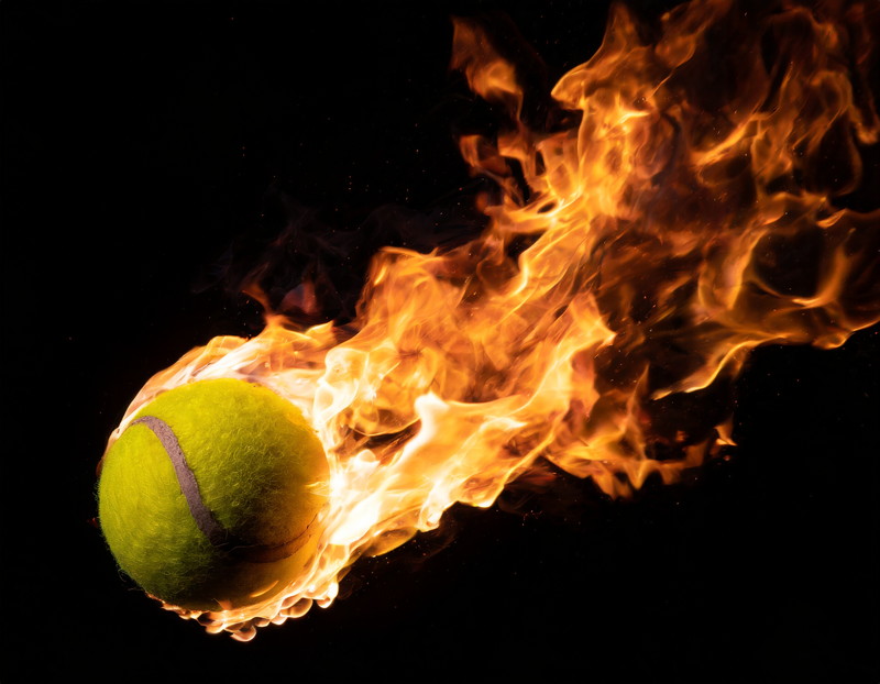 テニスの炎