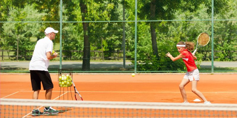 若きテニス選手